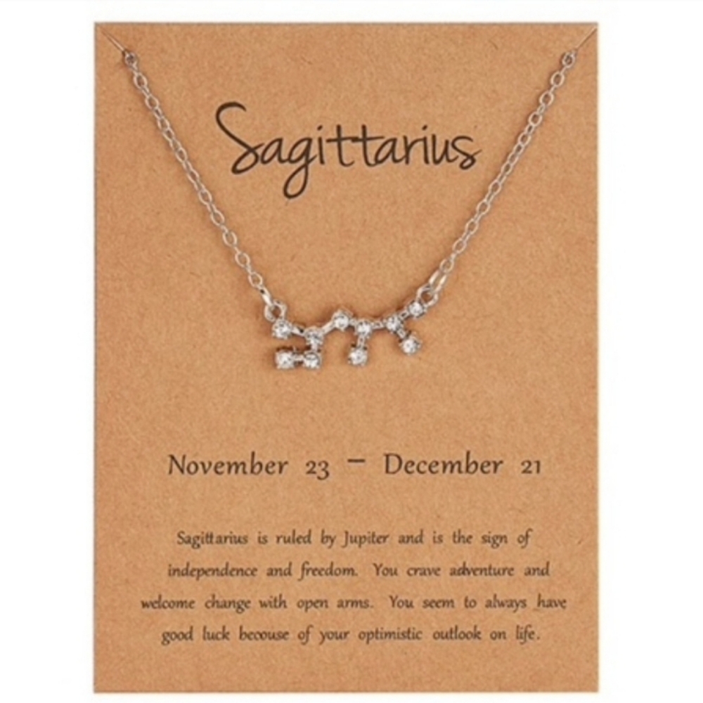 Sagittarius Zodiac Constellation Necklace